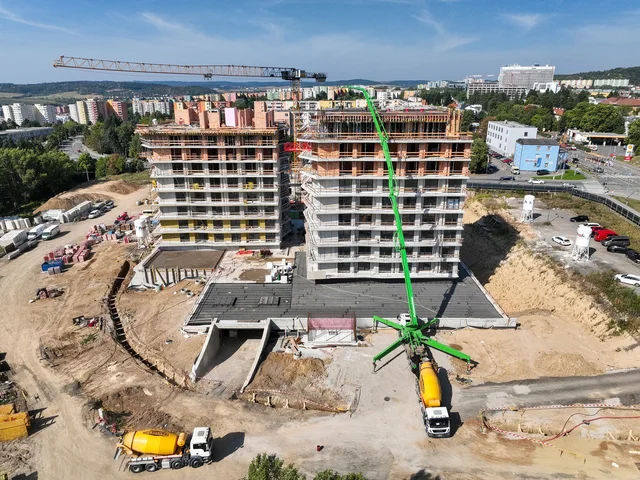 Průběh stavby 8/2025